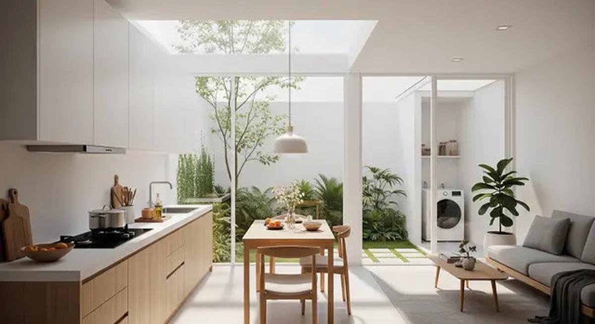 8 Model Dapur Minimalis dan Ruang Tamu Menyatu Tanpa Sekat, Cocok untuk Rumah Tipe 36