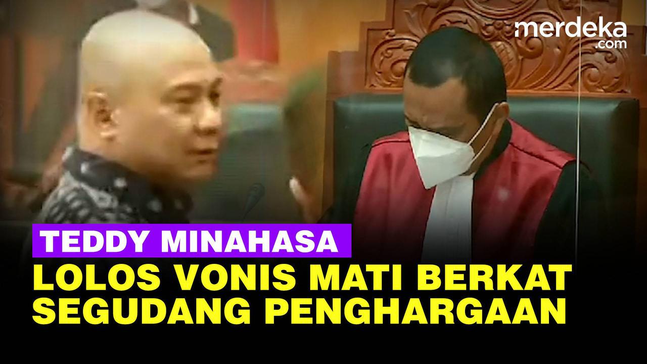 VIDEO: Teddy Minahasa Lolos Vonis Mati Berkat Kantongi Banyak Penghargaan