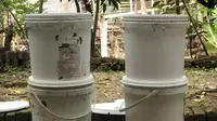 Cara Membuat Pupuk Kompos dengan Metode Ember Tumpuk di Rumah, Praktis dan Murah