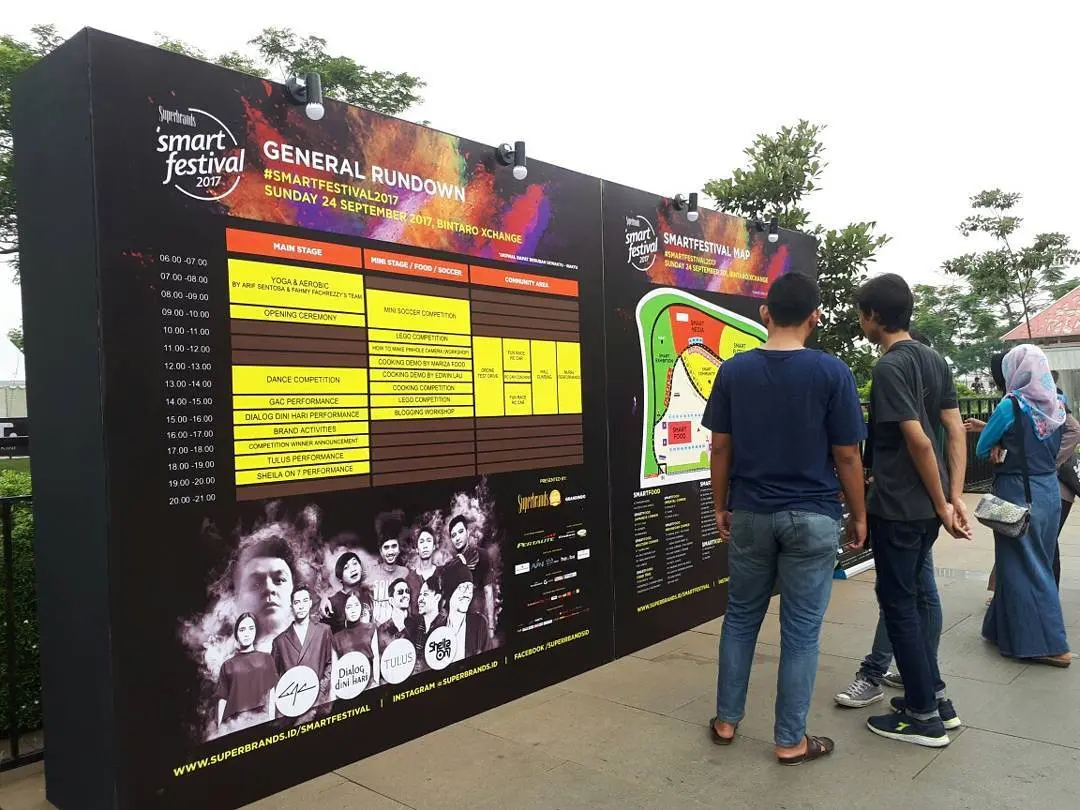 Suasana Smart Festival 2017 (Instagram)