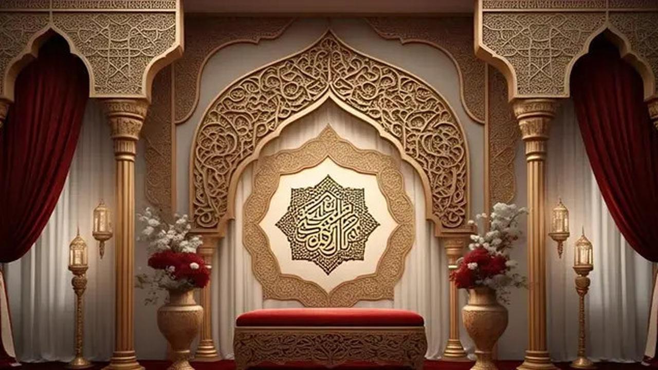 5 Inspirasi Dekorasi Pernikahan Islami 2025, Ciptakan Suasana Sakral Indah bak Taman Surga