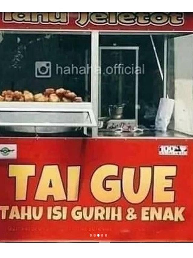 Nama Warung Nyeleneh Ini Bikin Ketawa Geli