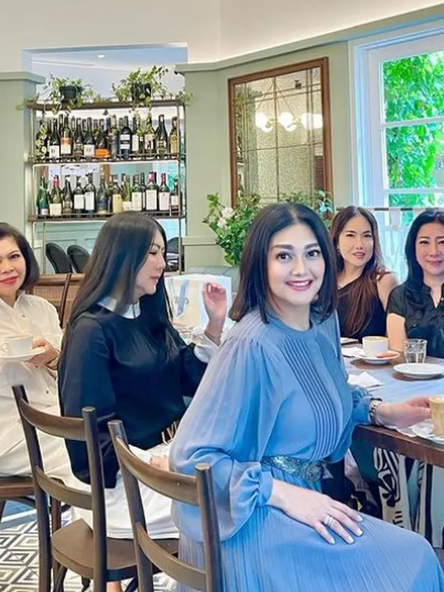 Bella Saphira halal bihalal (Instagram/bellasaphiraofficial)