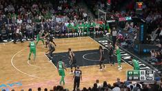 Boston Celtics mengalahkan Brooklyn Nets dengan skor 109-102 dalam lanjutan pertandingan NBA 2017-2018.