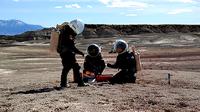Foto dokumentasi dari team NHK Jepang, TEAM ASIA, Crew 191 MDRS (Mars Desert Research Station) 2018, Mars Society, Utah, USA