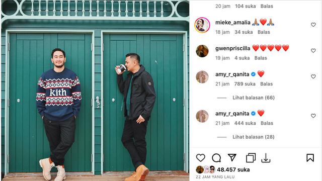 Amy Qanita Ikut Komentari Unggahan Ade Govinda yang Beri Semangat untuk Jeje Govinda di Tengah Masalah Perselingkuhan Syahnaz Sadiqah