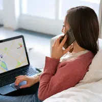 Ilustrasi google maps suatu lokasi bisnis (Foto: freepik)