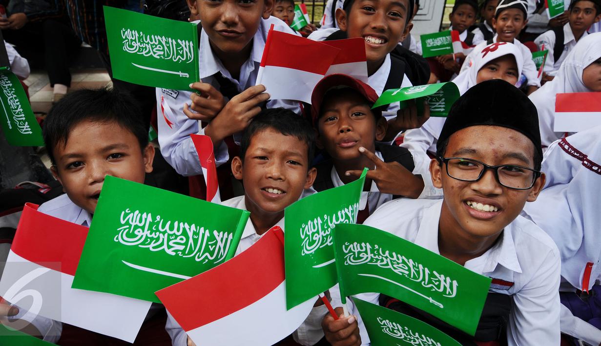 Pelajar SD Kota Bogor Siap Sambut Kedatangan Raja Salman Foto