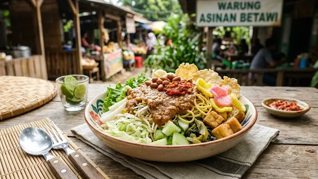 Resep Asinan Sayur Betawi Segar yang Bikin Nagih/AI Generated