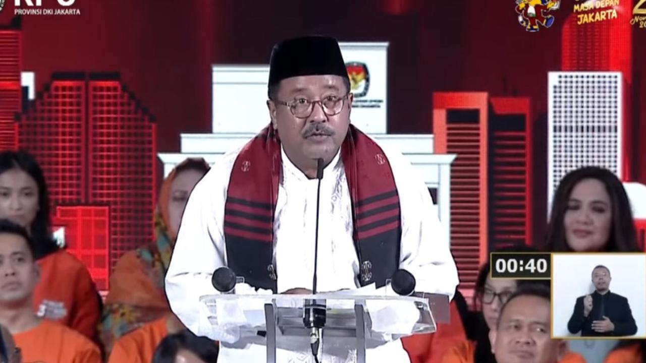 Momen Sarah Terkesima dan ‘Tak Berkedip’ Lihat si Doel Bicara Solusi Masalah Sampah di Debat Pilkada DKI Jakarta
