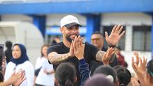 Stadion Persib (Sidolig), Jalan Ahmad Yani, Kota Bandung, dipenuhi semangat ratusan pesepakbola putri dalam program NEXT GOAL, Sabtu (11/4/2026) sore. (Bola.com/Erwin Snaz)
