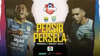 Shopee Liga 1 2020: Persib Bandung vs Persela Lamongan. (Bola.com/Dody Iryawan)