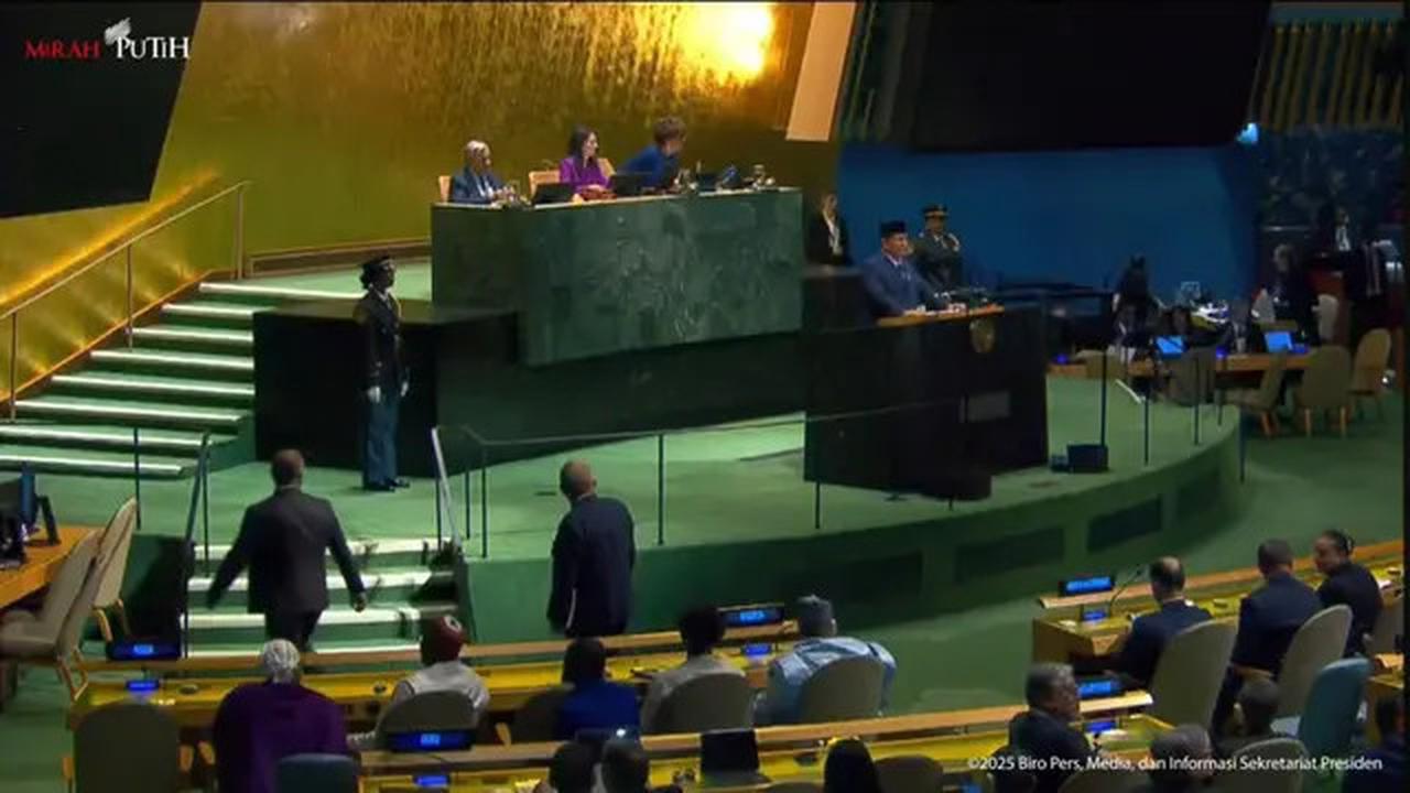 Pidato di Sidang Umum PBB, Prabowo Ungkap Indonesia Bakal Bangun Giant Sea Wall 480 Km