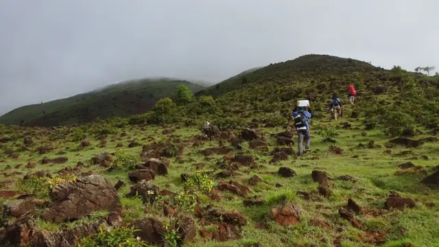 Gunung Sabampolulu di Sulawesi