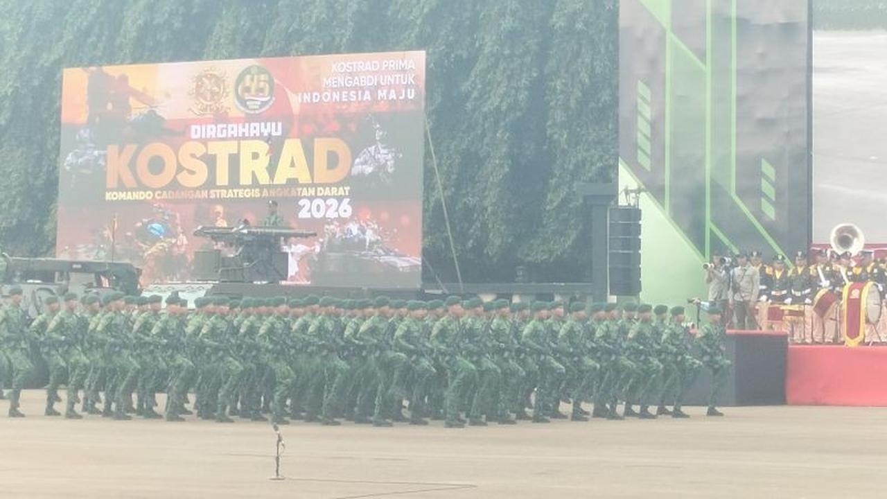 HUT Kostrad Ke-65: Unjuk Kemampuan Tempur dan Defile Pasukan yang Memukau