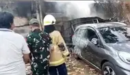 2 Mobil Terparkir di Tebet Terbakar, Ini Penyebabnya