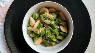 Resep Cara Membuat Tumis Okra Baso Udang Lifestyle Fimela Com