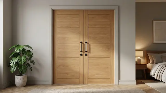 Pintu Kupu Tarung untuk Kamar Luas