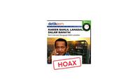 Bahlil Dijadikan Bahan Hoaks, Cek Daftarnya