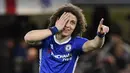 4. David Luiz (Chelsea) – David Liuz sempat berseragam Paris Saint-Germain saat terdepak dari The Blues asuhan Jose Mourinho. Namun kini David Luis kembali ke Chelsea dan menjadi andalan Antonio Conte di barisan pertahanan. (EPA/ Will Oliver)