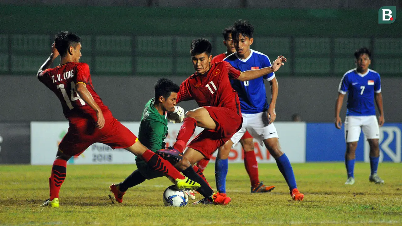 Timnas Vietnam U-19 vs Timnas Singapura U-19
