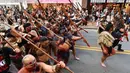 RUU tersebut berpotensi menghapus prinsip-prinsip penting yang tertuang dalam perjanjian Waitangi—perjanjian yang ditandatangani 184 tahun lalu antara lebih dari 500 kepala suku Maori dan Inggris. (Sanka Vidanagama/AFP)