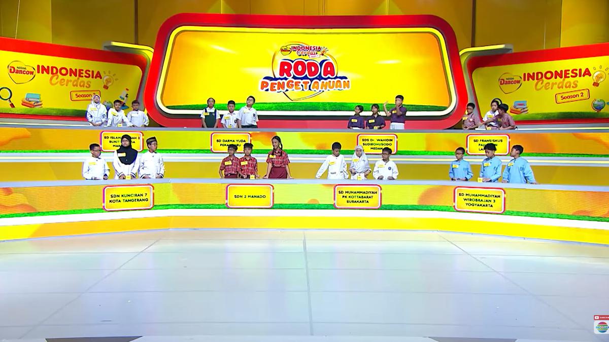 Intip Kembali Keseruan Roda Pengetahuan, Tantangan Wawasan yang Menguji Peserta di Episode 8 DANCOW Indonesia Cerdas Season 2