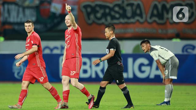 Riko Simanjuntak dan Krmencik Cetak Gol, Persija Jakarta Bungkam Persib Bandung