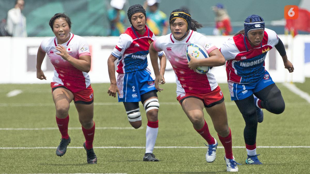 Saat Penonton Indonesia Penasaran dengan Rugby SevensAsian Games 2018