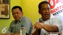 Kepala BNN, Komjen Anang Iskandar saat menjadi pembicara dalam diskusi di Warung Daun, Jakarta, Sabtu (5/9/2015). Anang optimistis dapat melanjutkan pekerjaan rumah Kepala Bareskrim Komjen Budi Waseso. (Liputan6.com/Yoppy Renato)