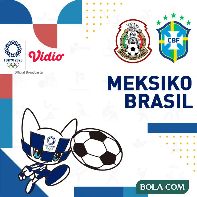 Olimpiade 2020 - Meksiko Vs Brasil