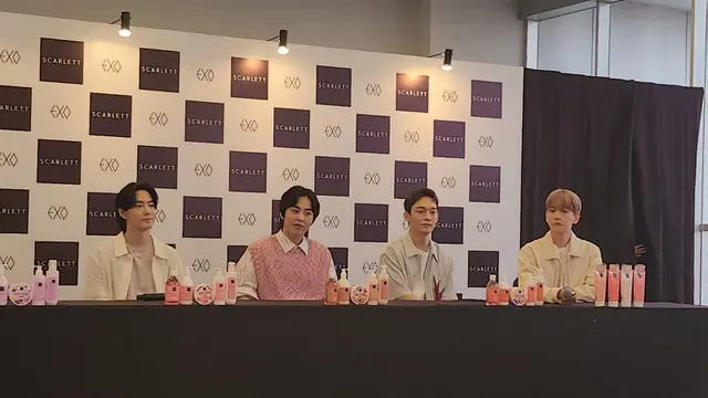 Scarlett EXO: Glow To You Meet and Greet. (Zulfa Ayu Sundari/ Liputan6.com)