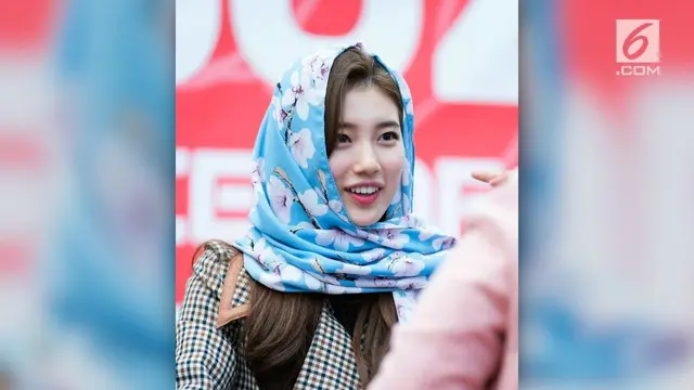 VIDEO: Ketika Suzy Berkerudung Mencuri Perhatian