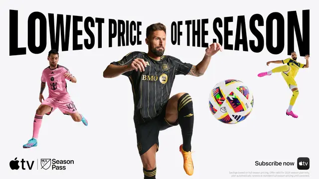 MLS tayang di Apple TV