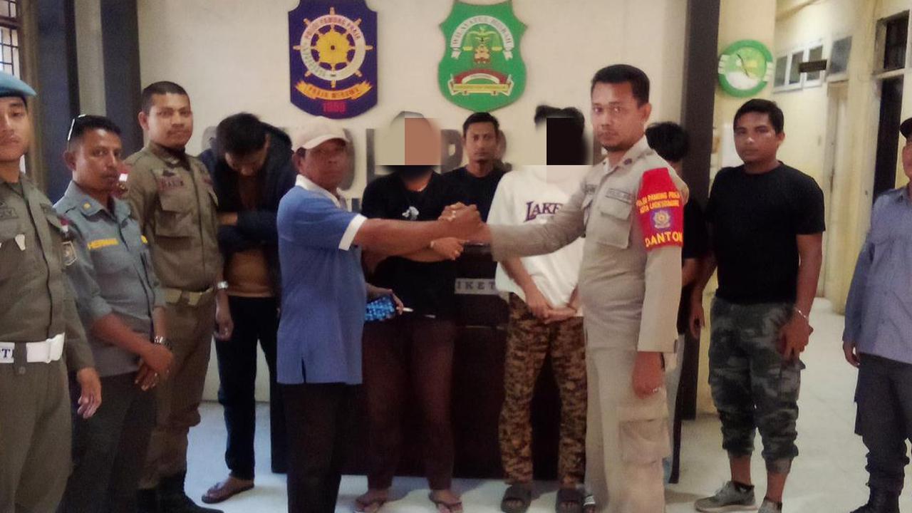 Sering jadi Tempat Nongkrong ABG, Rumah di Aceh Digerebek 4 Pria Diduga Gay Ditangkap dan Bakal Dicambuk
