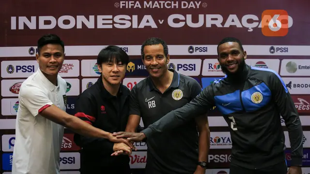Konferensi Pers Jelang Laga FIFA Match Day Timnas Indonesia Vs Curacao