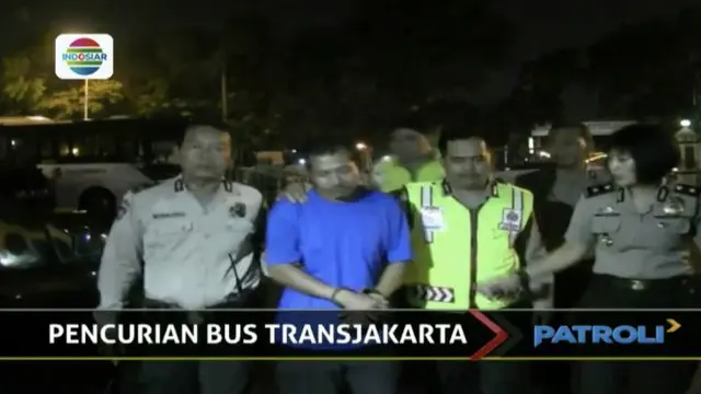 Polisi Masih Selidiki Motif Pencurian Bus Transjakarta