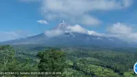 Gunung Semeru alami 6 kali erupsi dalam sehari (Istimewa)