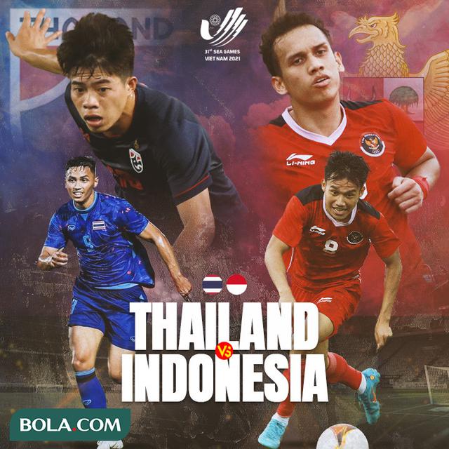 SEA Games - Duel Lini Depan - Thailand Vs Timnas Indonesia U-23