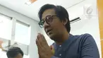 Andre Taulany memberikan keterangan pers terkait  ucapannya di sebuah stasiun televisi yang dinilai menghina Nabi Muhammad SAW di kantor MUI, Jakarta, Sabtu (4/5/2019). Andre meminta masyarakat untuk membuka pintu maaf atas kesalahan-kesalahan yang diperbuatnya. (merdeka.com/Imam Buhori)