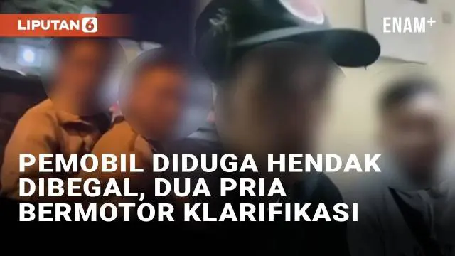 VIDEO: Viral Pemobil Diduga Hendak Dibegal di Pasteur Bandung, Dua Pria Bermotor Klarifikasi