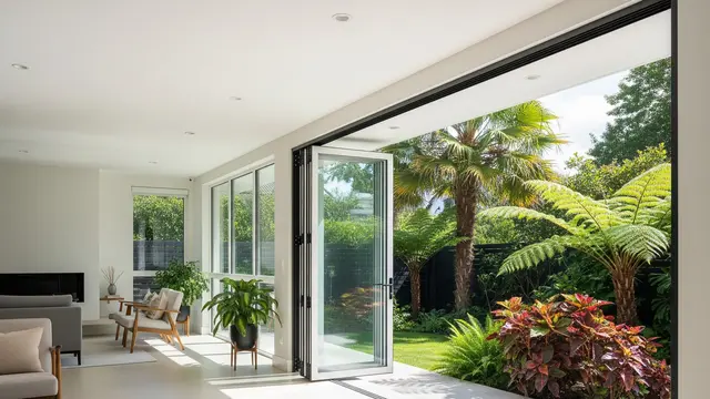 Pintu Lipat (Bifold Door) untuk Akses Fleksibel