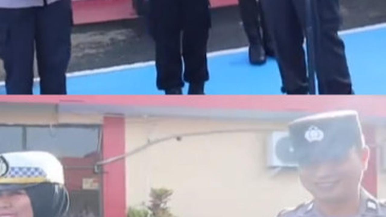 Kapolres Tarakan Minta Anggotanya Bersikap Romantis kepada Pasangan, Aksi Pasutri Polisi Ini Sukses Bikin Baper