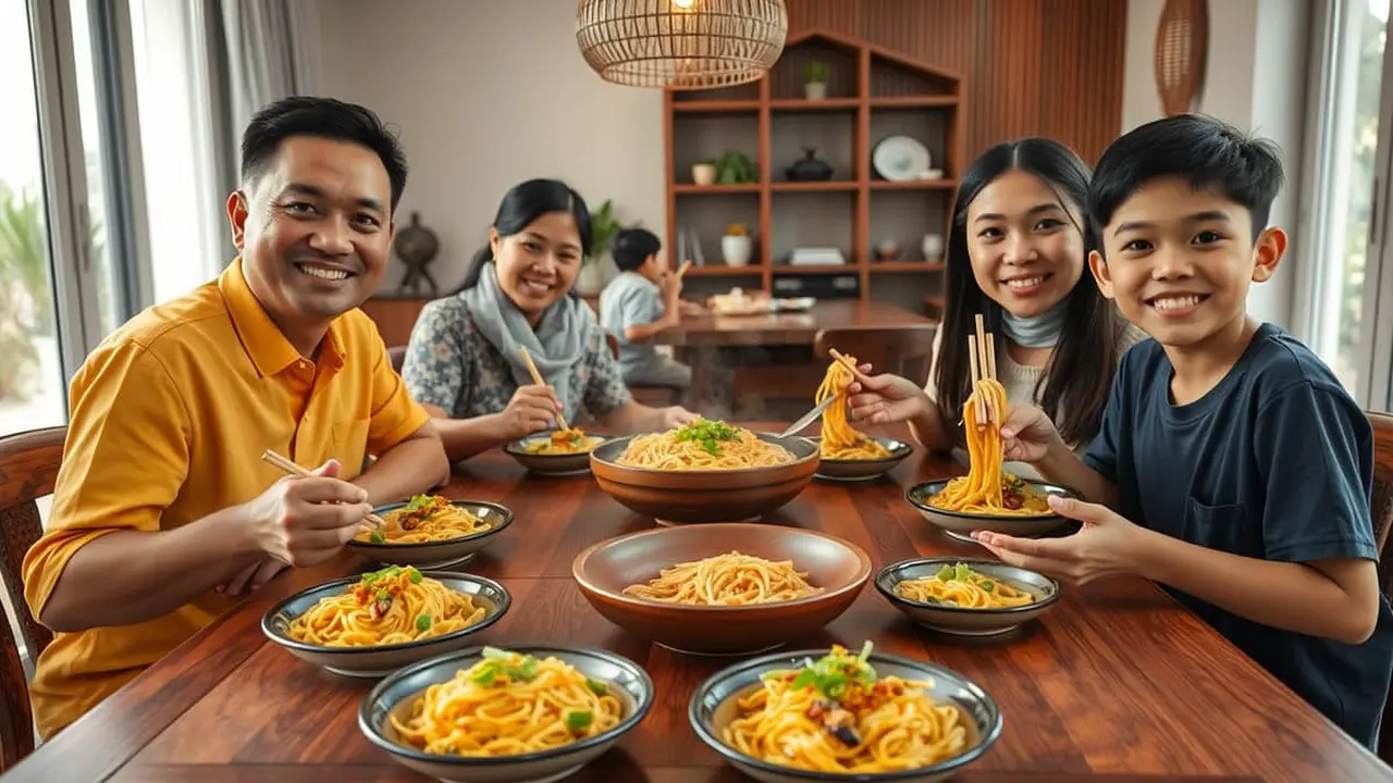 resep mie goreng burung dara