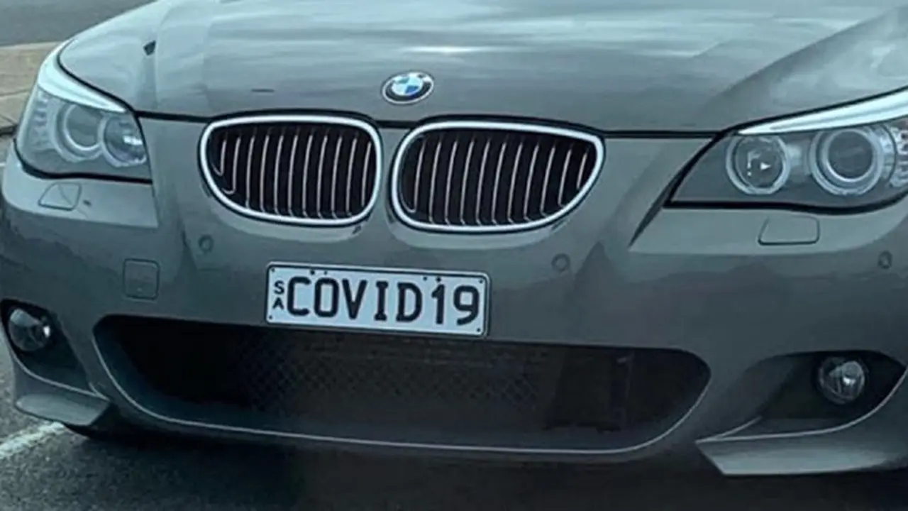 BMW berpelat Covid-19