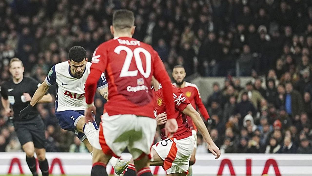 Hasil Carabao Cup: Drama Tujuh Gol, Tottenham Menang 4-3 atas Manchester United