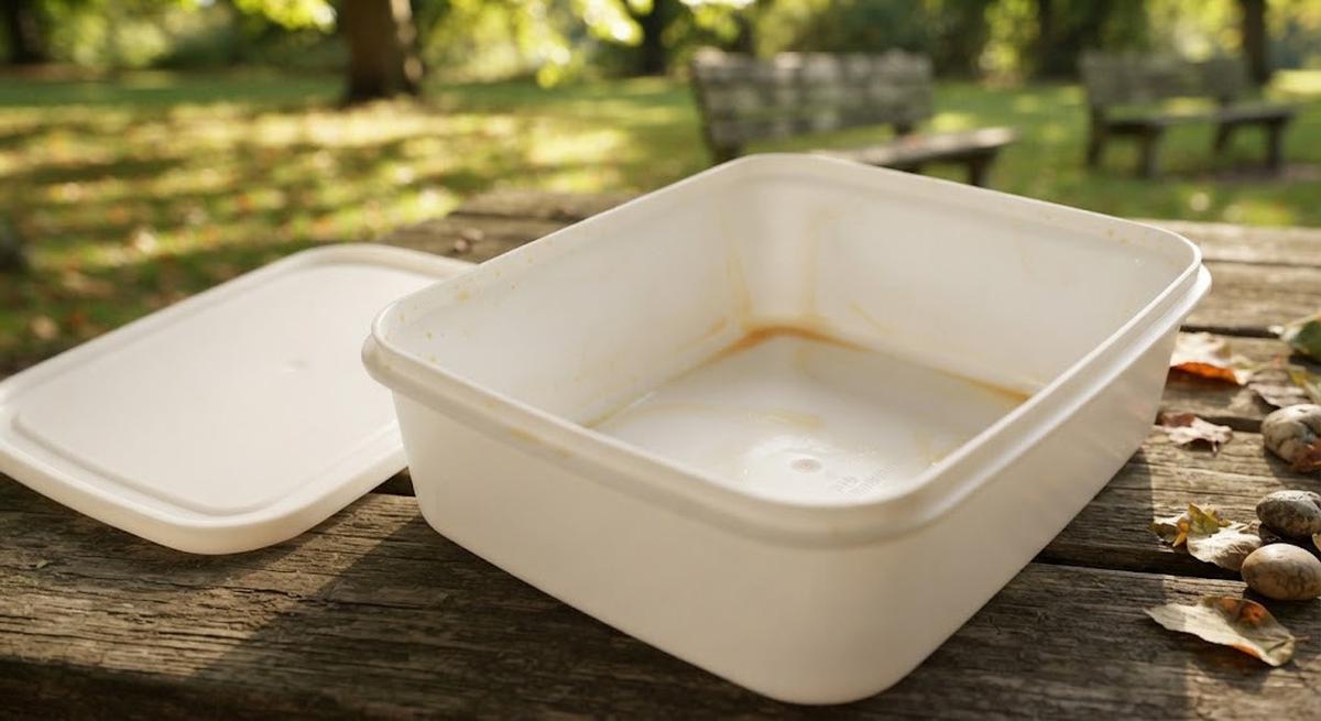 Cara Menghilangkan Noda Kuning pada Wadah Bekal Plastik