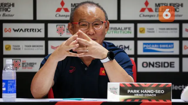 Konferensi Pers Menjelang Laga Semifinal Piala AFF 2022 antara Timnas Indonesia Vs Timnas Vietnam