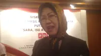 Peneliti LIPI Siti Zuhro, Jumat (17/3/2017). (Muhammad Radityo Priyasmoro/Liputan6.com)