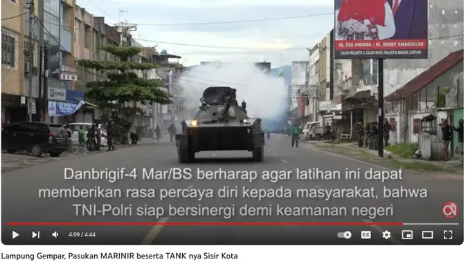 <p>Penelusuran klaim video situasi Pulau Rempang tank dan pasukan bersenjata siap tempur</p>